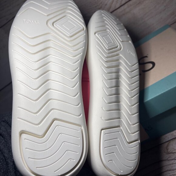 TOMS Alpargata Mallow Tea Rose Woven Slip-on Shoes Size 7.5 NEW In Box - Picture 7 of 7